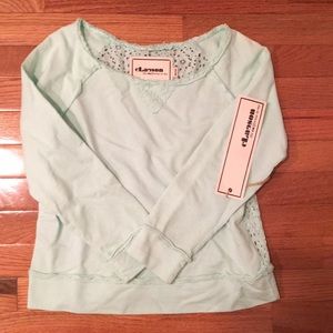 Claeson Eyelet Sweatshirt